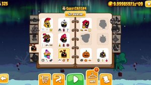 Angry birds seasons I have complete the all levels with 3 stars.