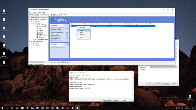 Вход без пароля на все доменные компьютеры через групповую политику смотреть онлайн