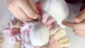 Кофточка для уточки из пряжи Ализе Пуффи