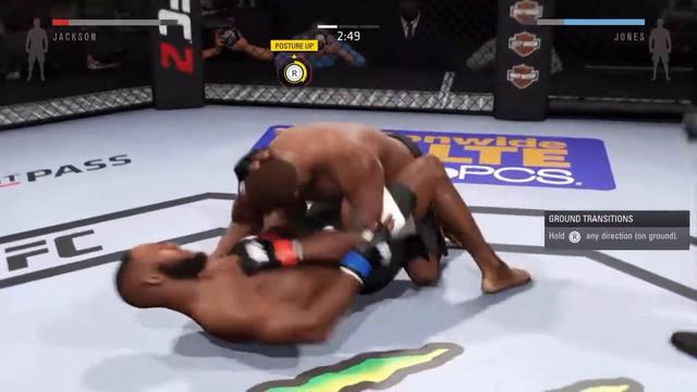UFC2  Rampage Jackson-Jon THE BONES Jones.