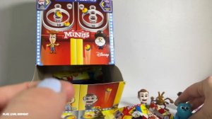 NEW! PIXAR MINIS All-Star Rivals Unboxing Full Set With Codes! Disney Pixar Toy Story, A Bug's Life
