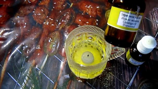 ВЕЧНАЯ АРОМАТИЧЕСКАЯ СВЕЧА длительного горения на масле лампадка своими руками ЛАЙФХАК