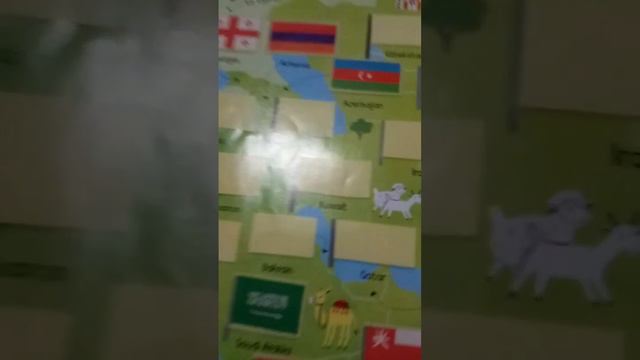 Flag Sticker Book - West Asia