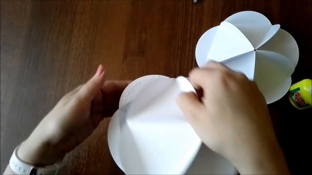 Шар из бумаги своими руками/декоративный шар. смотреть онлайн