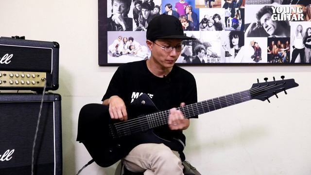 アイバニーズ ICTB721-BKF：１音下げ７弦メタル専用機／ヤング・ギター製品レビュー смотреть онлайн