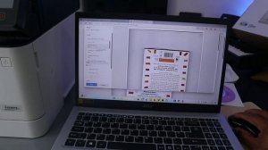 How to Connect Canon i- Senseys MF651CW Laser Printer To WIFI Network and To Laptop and Print