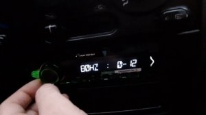 Pioneer MVH-S 110 UIG настройка, обзор настроек
