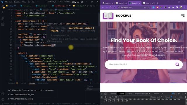 Book Search App With Open Library Search API Using React JS | React JS Project For Beginners