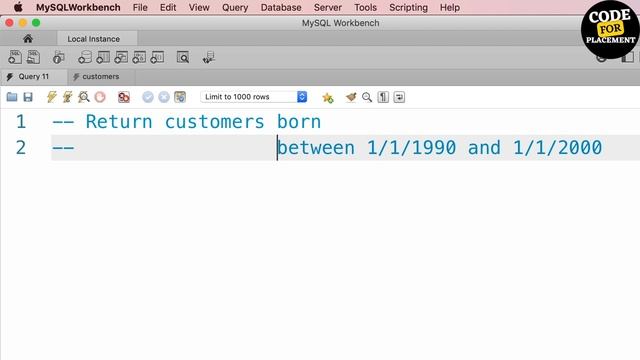 The BETWEEN Operator | SQL Complete Course ? #9