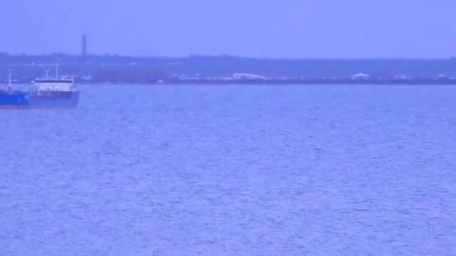 Современный флот России-судно Элла. Много вертолетов.Керченский пролив.