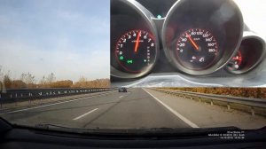 Honda Airwave: Время разгона на бензине с 40 до 100 км/ч ( После ЧИП-тюнинга)