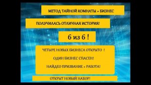 Новые ниши. Открыть бизнес. Выйти из кризиса. Найти призвание. Метод Тайной Комнаты + Бизнес идеи