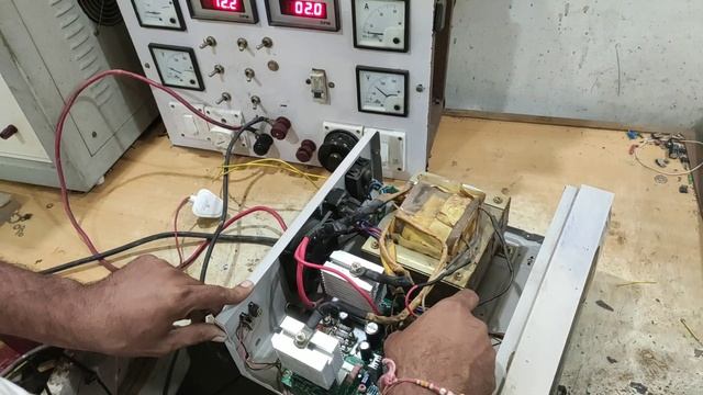 Inverter wiring related fault