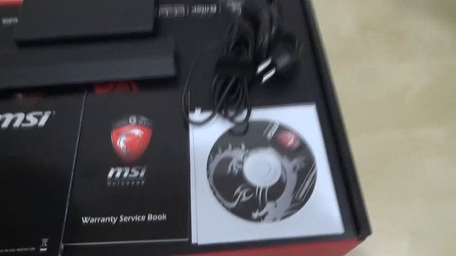 MSI GE60 Apache laptop unboxing смотреть онлайн