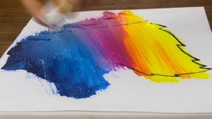 РАЗВИВАШКА для детей и родителей! Картина "Волк"  // Акриловая живопись!