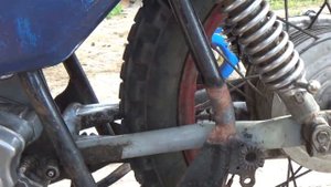 Собрали мотоцикл ИЖ Юпитер Спорт из старых запчастей.