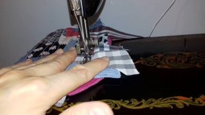 #241. Техника "Ленивый БОРО". Шью ПРИХВАТКУ в технике "ЛЕНИВЫЙ БОРО"