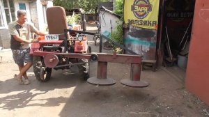 модернизация Бердянской роторной косилки для мини трактора