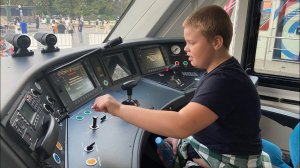 В кабине поезда Иволга 4.0