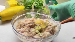 Куриные котлеты с творогом и кабачком!!!??? Cutlets with cottage cheese and zucchini!!!???