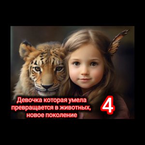 Сказка. Сказка на ночь. 🐯. Девочка которая умела превращаться в животных, новое поколение 4