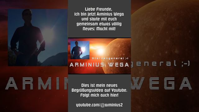 ► Das gab es noch nie: Ein Mythos zum Mitmachen! Science-Fiction-Fantasy von und mit Arminius Wega