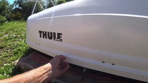 Обзор автобокса THULE 460 литров . Подготовка к поездке на море с палаткой .