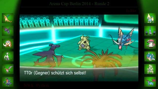 Pokémon X/Y: Arena Cup Berlin 2014 - Runde 2 - NWE~Python vs Tyl0o смотреть онлайн