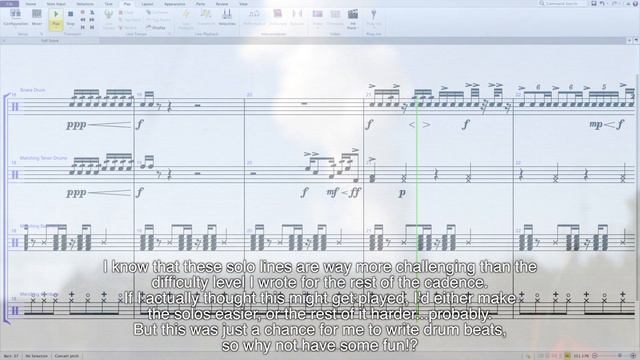 Day 16 Music Video - Cadence for a Drumline смотреть онлайн