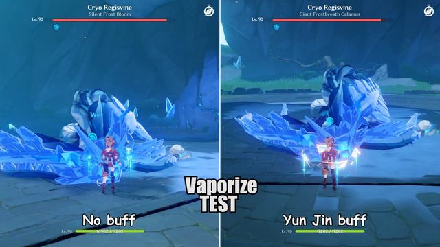 Yun Jin buff with 2085 DEF | Yoimiya Test | Genshin Impact смотреть онлайн