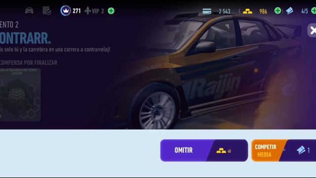 Need for Speed No Limits Andro Mercedes-Benz 190 E 2.5-16 Evolution II Dia 1 Tristeza en el Desguac