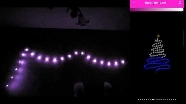 Обзор умной RGBIC led гирлянды звёздочки fairy lights на USB с AliExpress