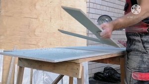 ЗАУСОВКА КЕРАМОГРАНИТА 60/120 | ОТКОС ИЗ КЕРАМОГРАНИТА