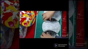 Необычная сумка из рогожки!!!