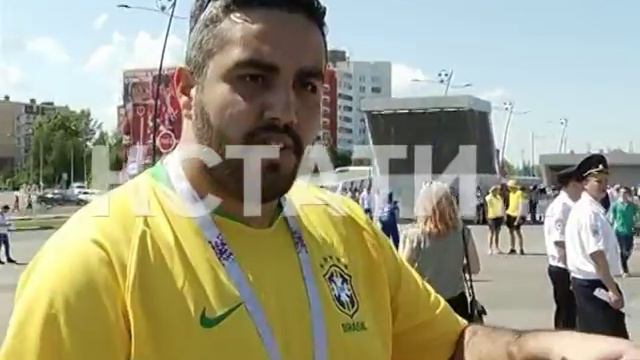 Желто-красный город - футбольные болельщики со всего мира в Нижнем Новгороде смотреть онлайн