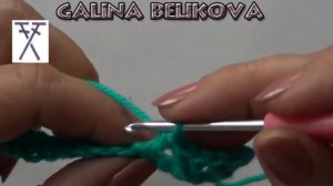 2 варианта вязания перекрещенных столбиков