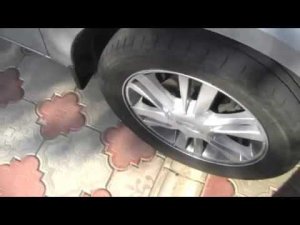Lada Vesta 1G.  Быстрая покраска пыльников передних тормозов