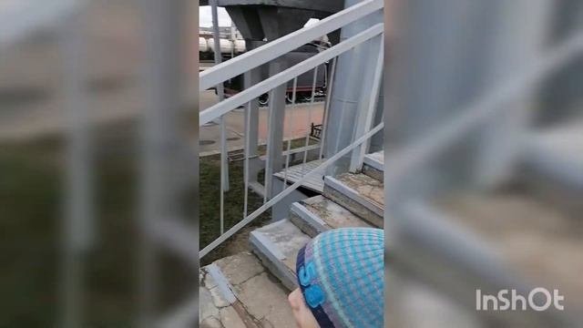 Прогулка по железнодорожному  вокзал г. Полоцк