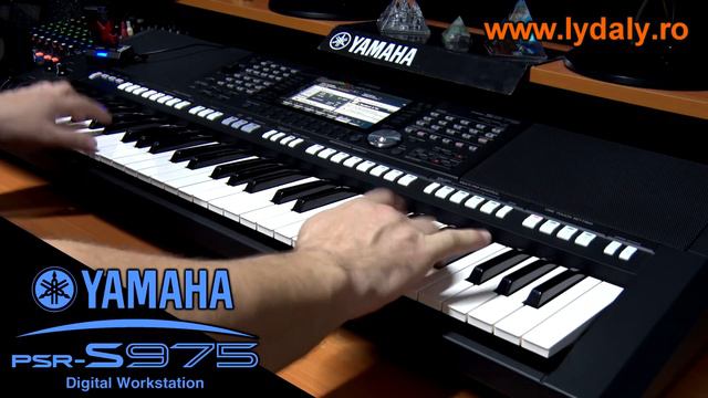 Demo new Yamaha Psr s975 folclor România by IULIK смотреть онлайн