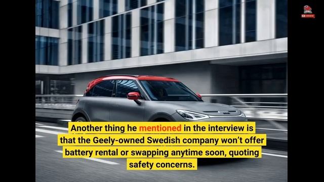 Volvo EX30 Small Electric Crossover Name Confirmed By Company CEO смотреть онлайн