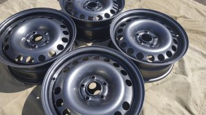 Дешевая покраска штампа за 300 руб, Бомбезный черный цвет.