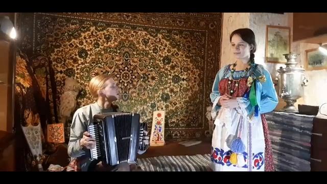 Юные таланты! Даниил Ермолов (гармони) и Анастасия Тихвинская (пение)!