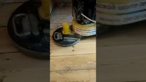 Шлифовка пола из лиственницы. Наиболее трудоемко