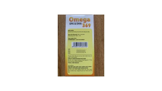 Omega 3.6.9 Ecophar - Giúp bổ sung omega 369 vitamin E A cho cơ thể
