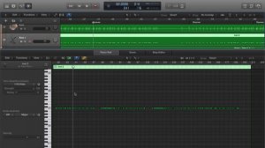 Logic Pro X регулировка громкости МИДИ нот