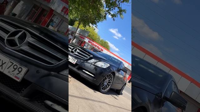 Mercedes E class на VFF107 в 18 диаметре цвет HB #литыедиски #mercede