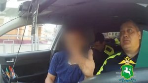 В Томске полицией задержан нетрезвый водитель, совершивший ДТП с участием двух машин и троллейбуса