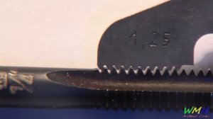 Метчик 1/4" или 20 витков на 1 дюйм
