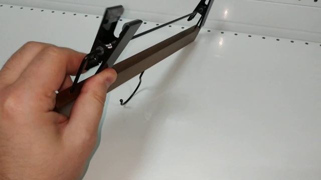 Вешалка брючная 350мм цвет -темное дерево HT0105.mp4 смотреть онлайн