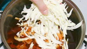 Борщ с белыми грибами